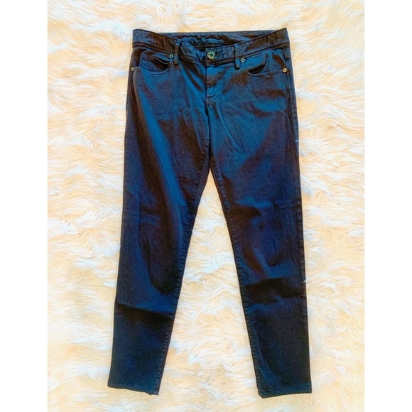Lilly Pulitzer Denim - LILLY PULITZER Black Worth Skinny Stretch Jeans